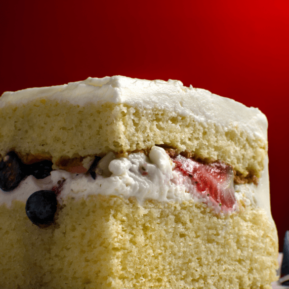 Homemade Whole Foods Berry Chantilly Cake Recipe