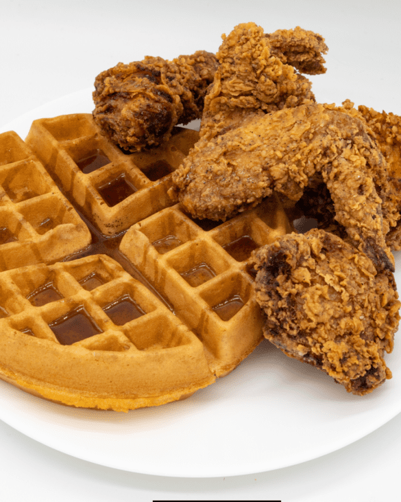 Copycat KFC Chicken and Waffles Recipe