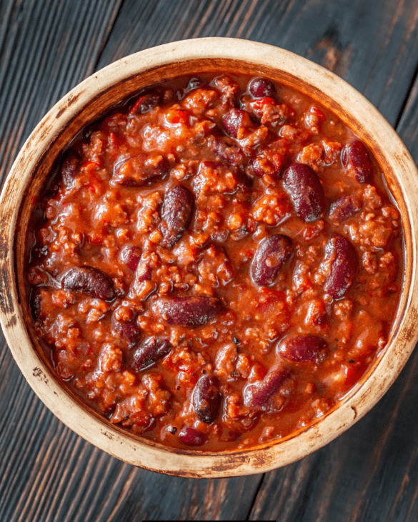 Copycat Wendy's Chili With Beans Recipe