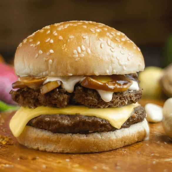 Copycat Whataburger Mushroom Swiss Burger Recipe Copycat Whataburger Mushroom Swiss Burger Recipe