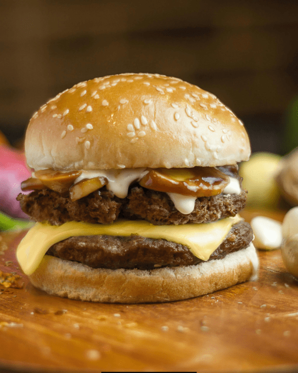 Copycat Whataburger Mushroom Swiss Burger Recipe