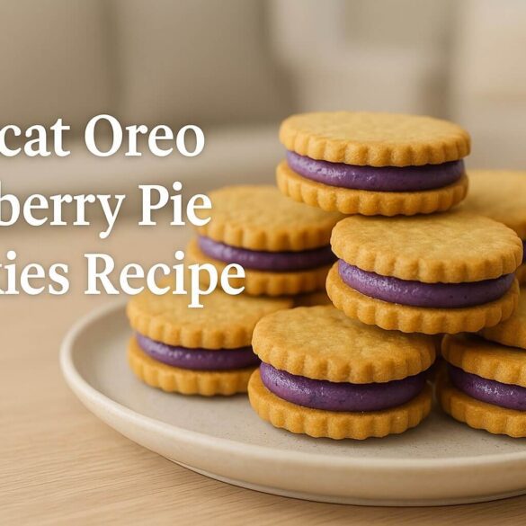 Copycat Oreo Blueberry Pie Cookies Recipe Copycat Oreo Blueberry Pie Cookies Recipe