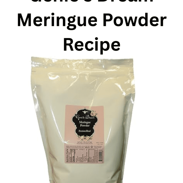 Genie’s Dream Meringue Powder Recipe Genie's Dream Meringue Powder Recipe
