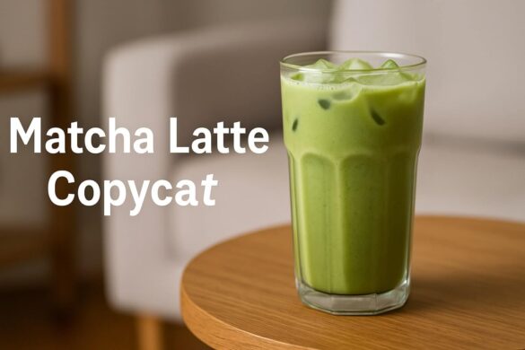 Matcha Latte Copycat Drink