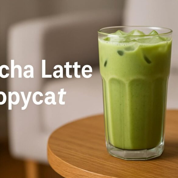 Matcha Latte Copycat Drink