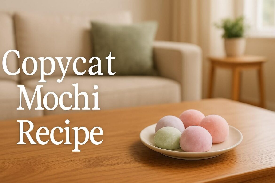 Mochi recipe