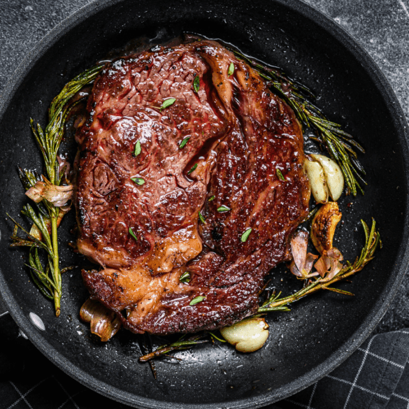 Kinder’s Prime Steak with Black Garlic & Truffle Seasoning Recipe Kinder's Prime Steak with Black Garlic & Truffle Seasoning Recipe