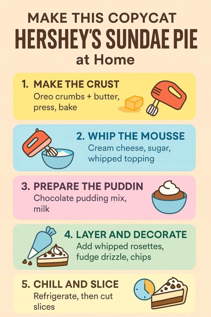 Burger King Hershey’s Sundae Pie recipe cards