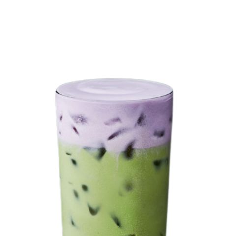 Iced Lavender Cream Oatmilk Matcha Iced Lavender Cream Oatmilk Matcha