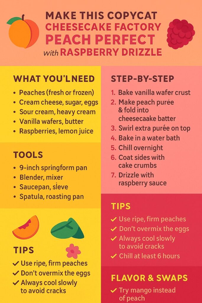Peach Perfect Cheesecake Recipe Guide