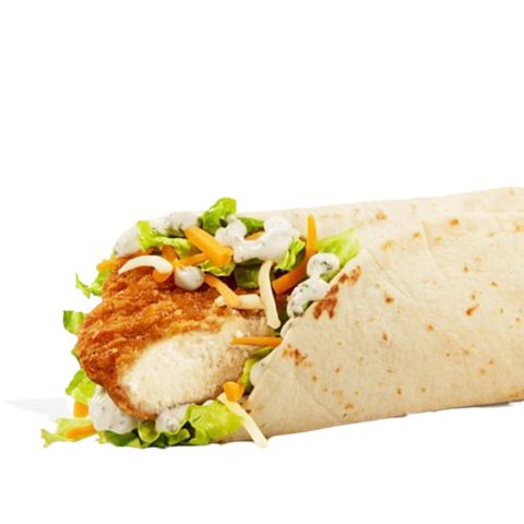 Snack Wrap Ranch with McCrispy Chicken Strips Snack Wrap Ranch with McCrispy Chicken Strips