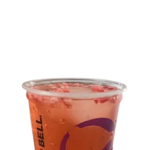 copycat Taco Bell Agua Refrescas Strawberry Passionfruit first