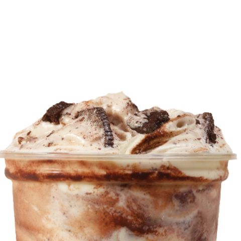 copycat OREO Brownie Twist Vanilla Frosty Fusion