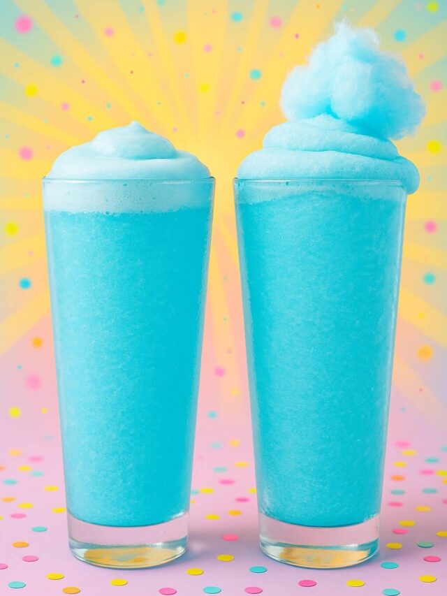 Make the Copycat Burger King Frozen Cotton Candy Drink at Home