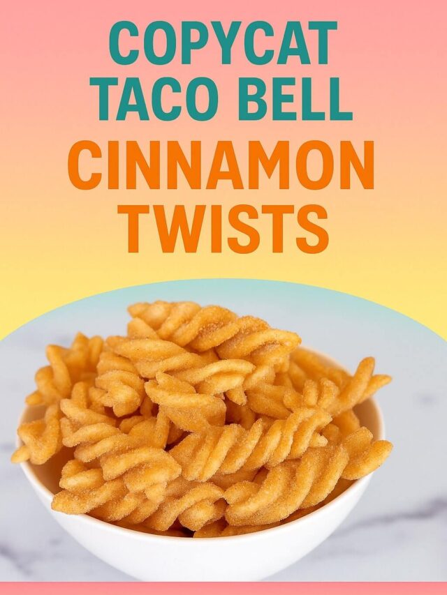 Make These Copycat Taco Bell Cinnamon Twists at Home