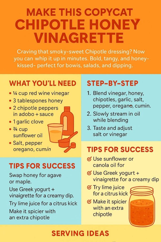 Chipotle Honey Vinaigrette Recipe Guide