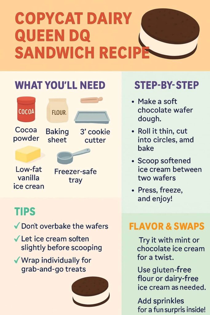 Copycat DQ Sandwich Recipe Guid