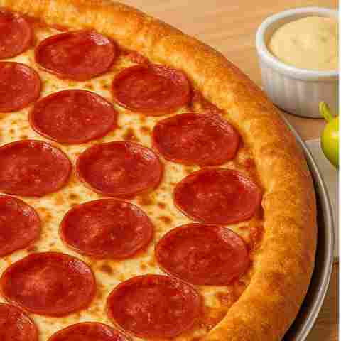 Copycat Papa John’s Garlic 5-Cheese Crust Pizza Recipe