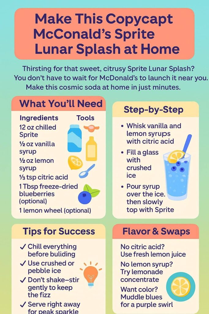 DIY Lunar Splash Soda Recipe