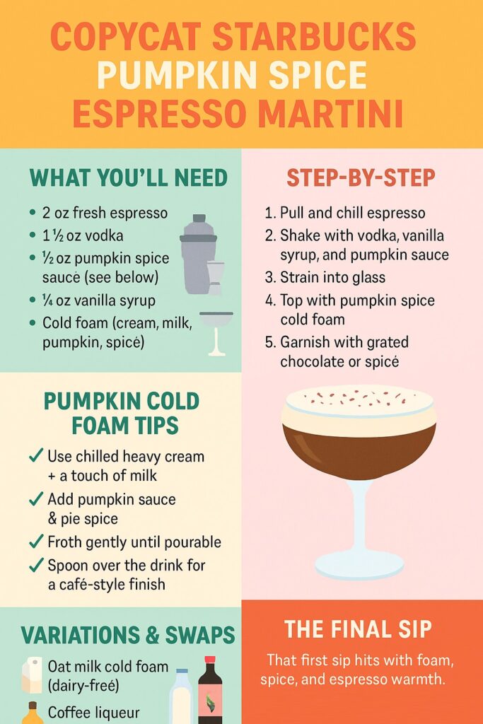Pumpkin Spice Espresso Martini Guide