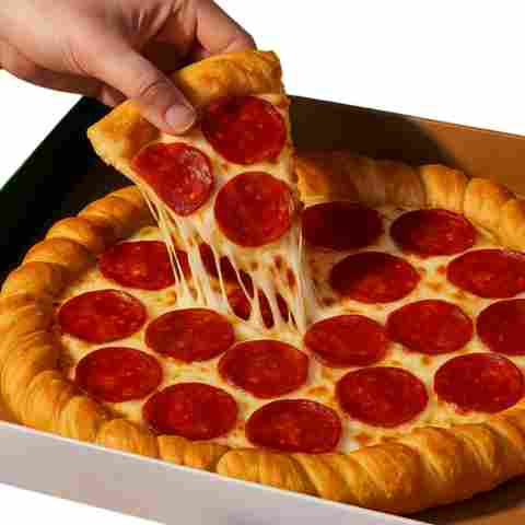 Copycat Papa John’s Croissant Pizza Recipe
