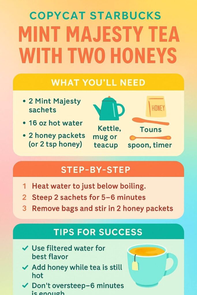 Mint Majesty Tea Recipe Guide