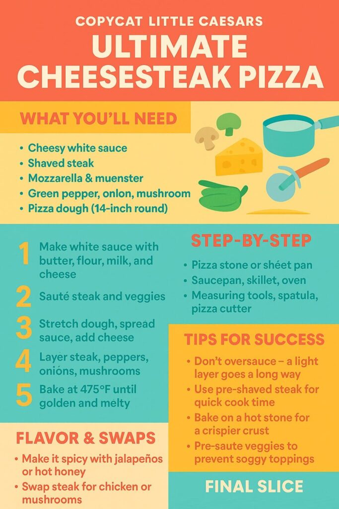 Ultimate Cheesesteak Pizza Recipe Guide