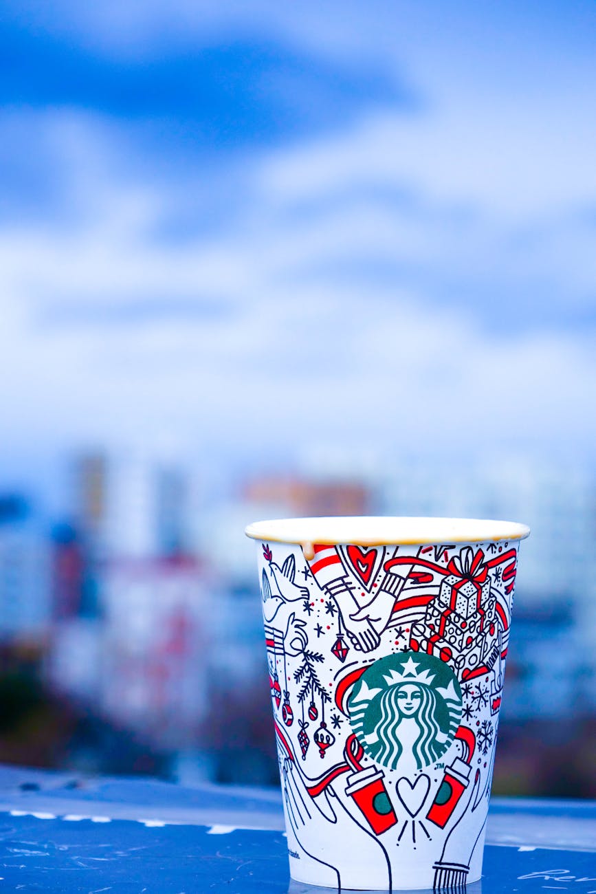 pexels-photo-791942 close up photo of white and red starbucks disposable cup