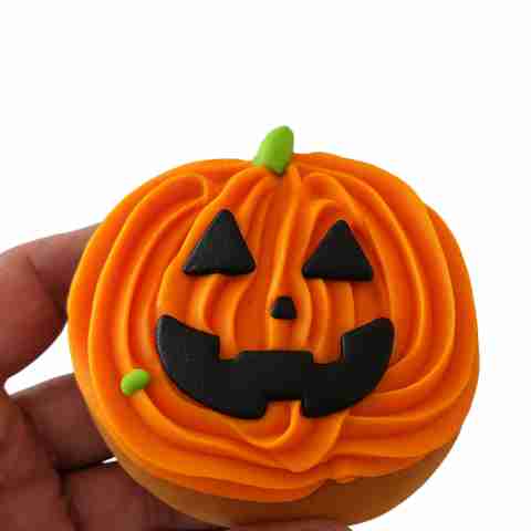Copycat Krispy Kreme Jack-O-Lantern Doughnut Recipe Copycat Krispy Kreme Jack-O-Lantern Doughnut Recipe
