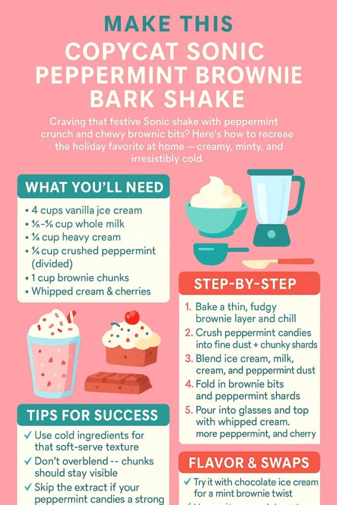 Copycat Sonic Peppermint Shake Guide