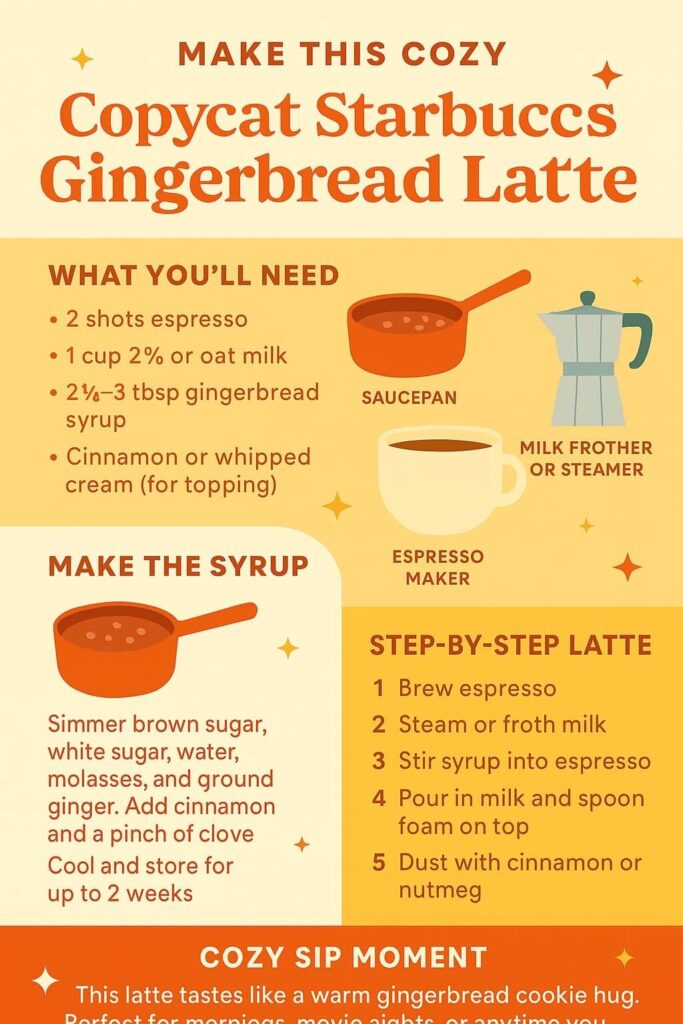 Cozy Gingerbread Latte Recipe Guide