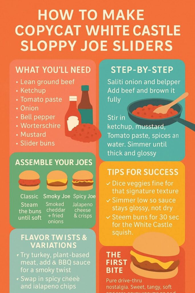 How to Make White Castle Sliders
