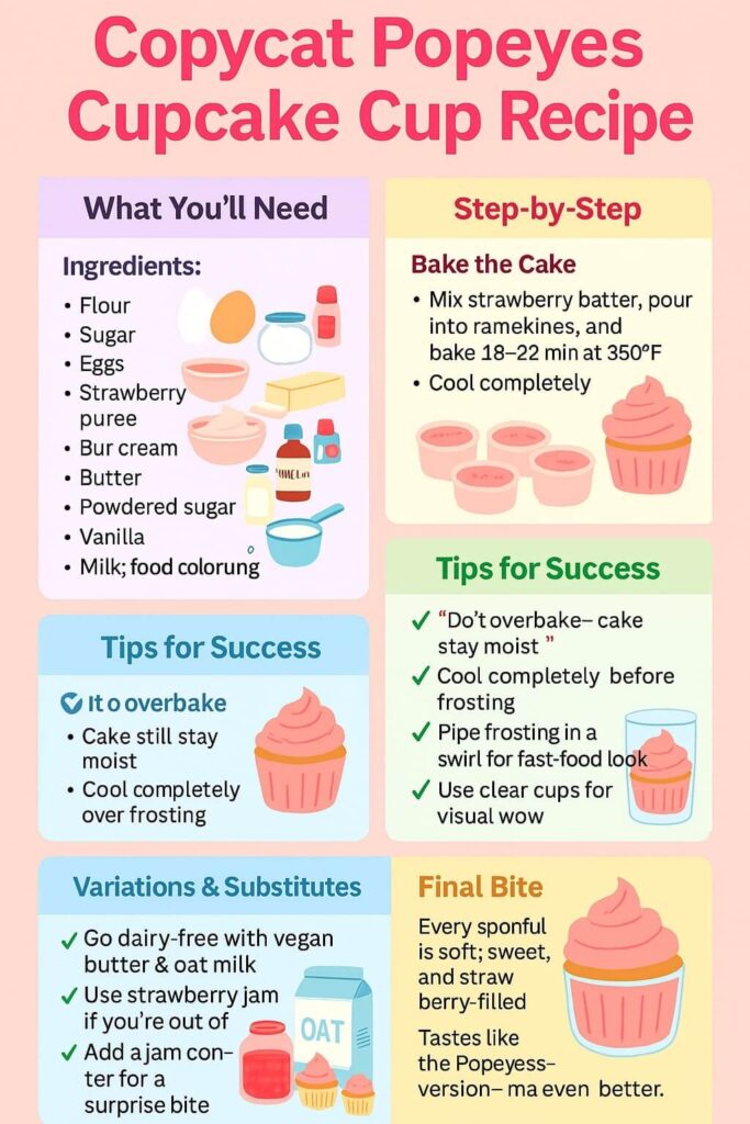 Copycat Popeyes Cupcake Recipe Guide 
