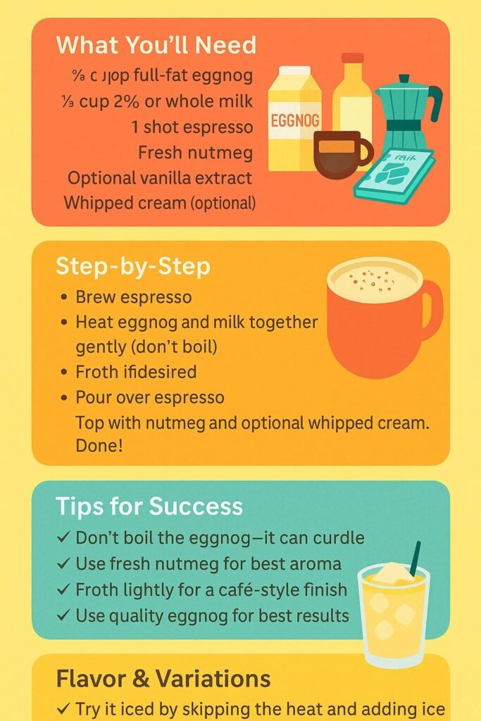 Cozy Eggnog Latte at Home Guide