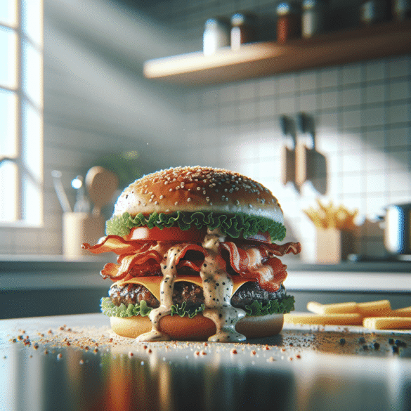 Copycat Burger King Peppercorn BLT Whopper Recipe