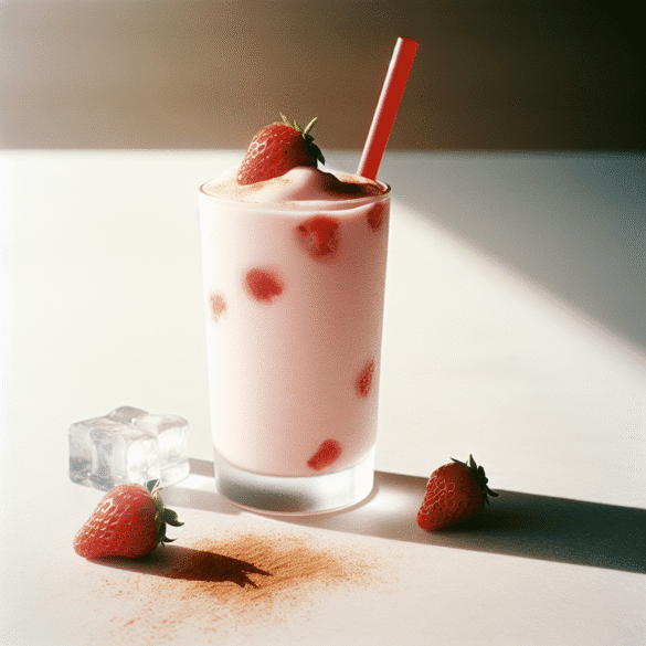Copycat Sonic Strawberry Horchata Cream Slush Recipe