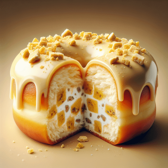 Copycat Krispy Kreme Golden OREO Doughnut Recipe illustration