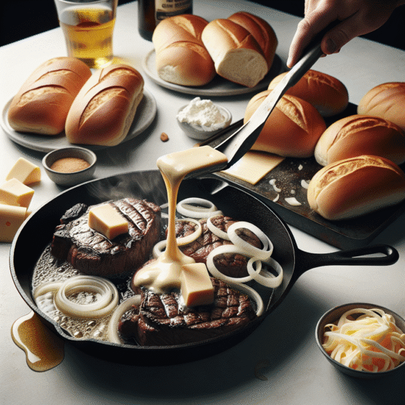 Copycat Pat's Philly Cheese Steak Recipe