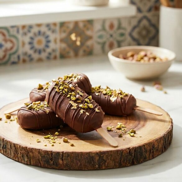 Copycat Häagen-Dazs Dubai Style Chocolate Ice Cream Bars Recipe