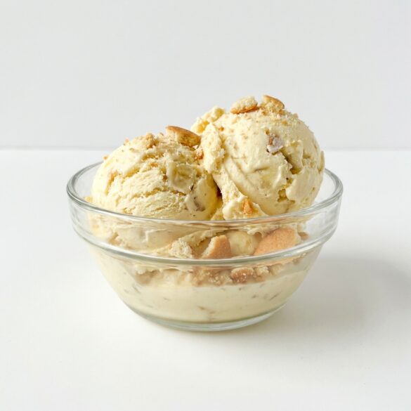 Trader Joe’s Banana Pudding Flavored Ice Cream illustration