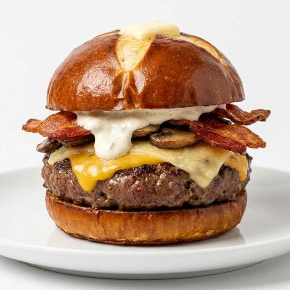 Culver's Buttery Parmesan Pub Burger