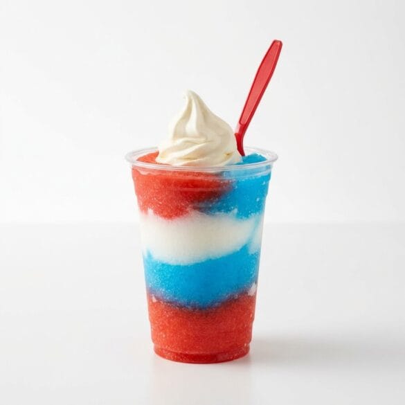 Dairy Queen Stars & Stripes Misty Slush Float