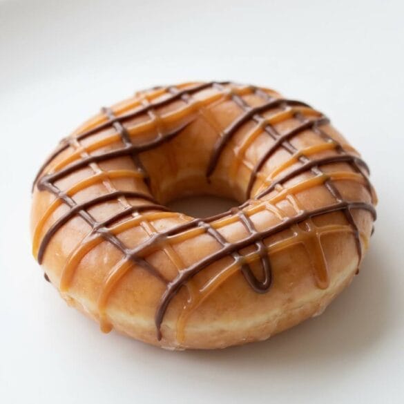 Krispy Kreme Drizzle Doughnut,