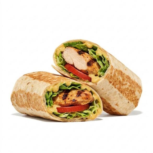 Burger King Honey Mustard Flame-Grilled Chicken Wraps