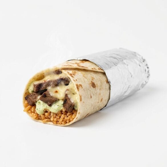 Copycat Taco Bell Pepper Jack Steak Burritos Recipe