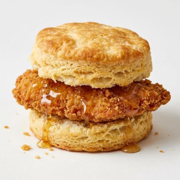 McDonald's Honey Brown Butter Chicken Biscuit